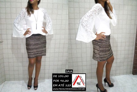 Tricô c/ Cós - Código 029 - P,M,G - Diversas Cores - Tricô - Meia-estação - De R$ 131,00 - Por R$ 98,00 - 3 x sem juros - FRETE GRÁTIS!!!